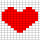 Modelul de tricotat "Inimi"